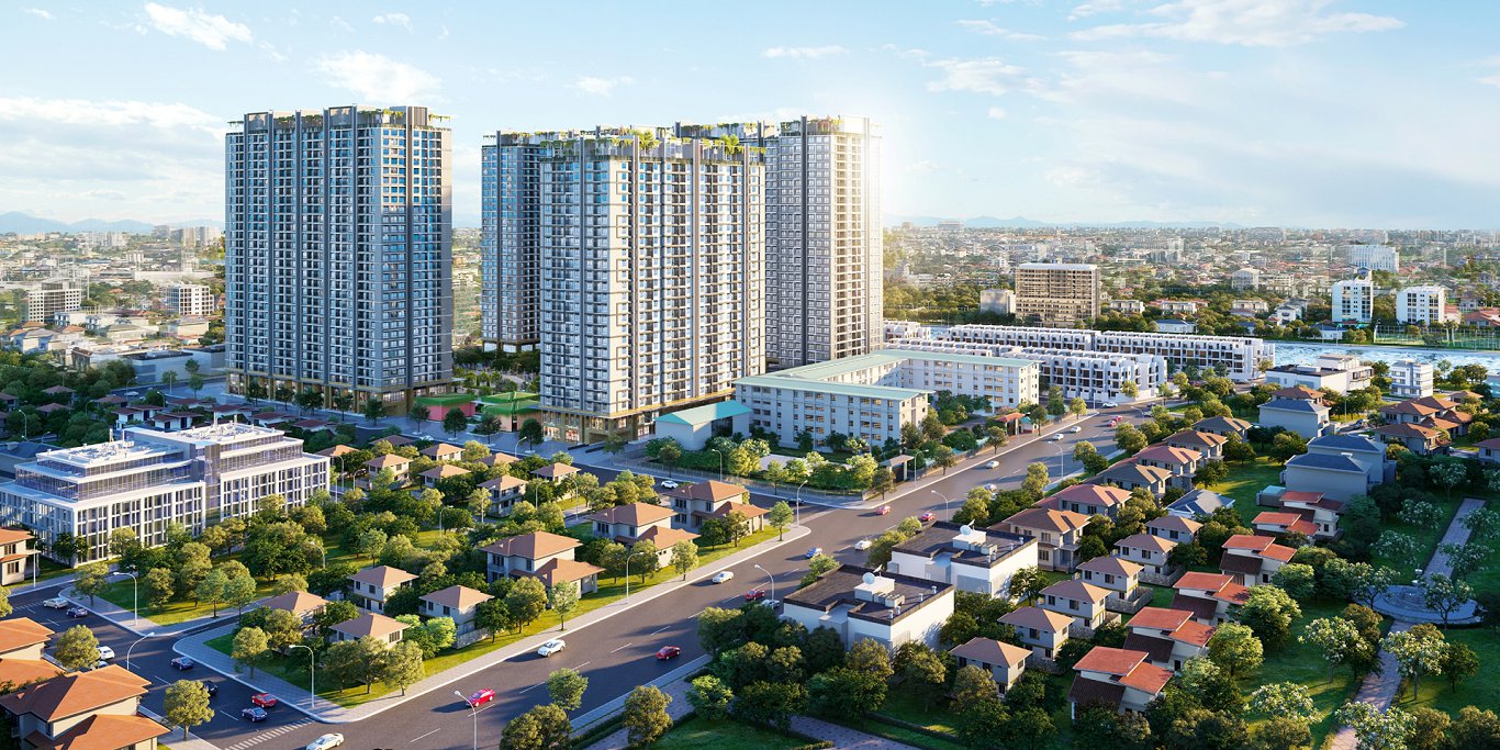 Beautiful Hanoi skyline and properties